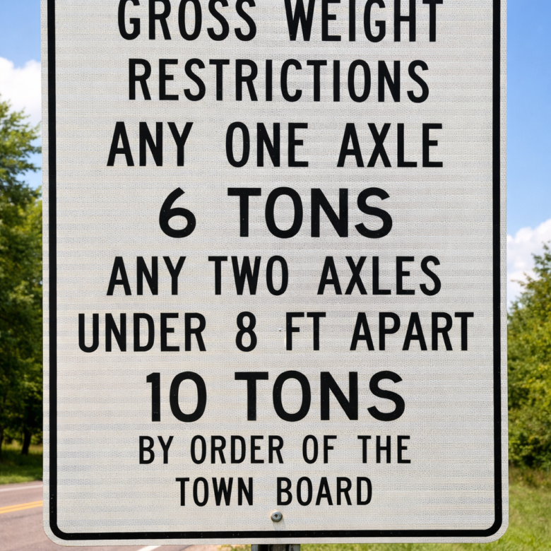 It’s Not “Road Restrictions,” People