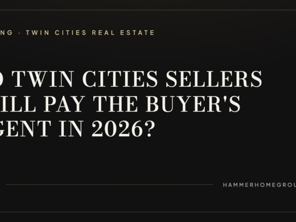 Exterior of a refined Twin Cities west metro luxury home at golden hour, illustrating the kind of property where 2026 buyer agent commission decisions affect seller net proceeds.